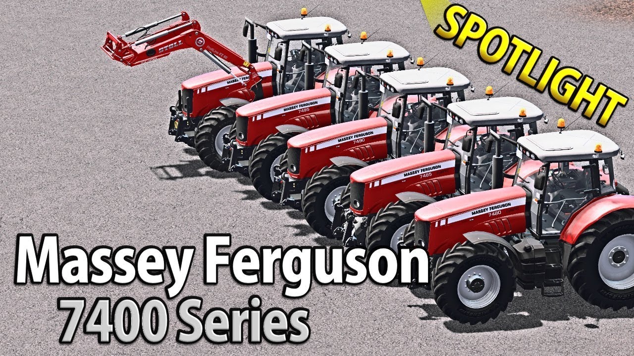 Пакет модов Massey Ferguson 7400 | Окфилд Фарм