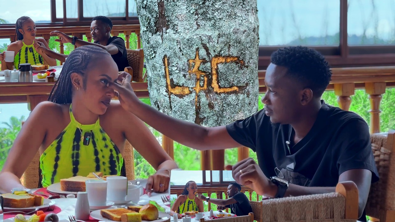 Lynda Breakfast yambere asangiye numugabo kumazi basohotse iramunyuze cyane biyanditse kugiti ❤️💕