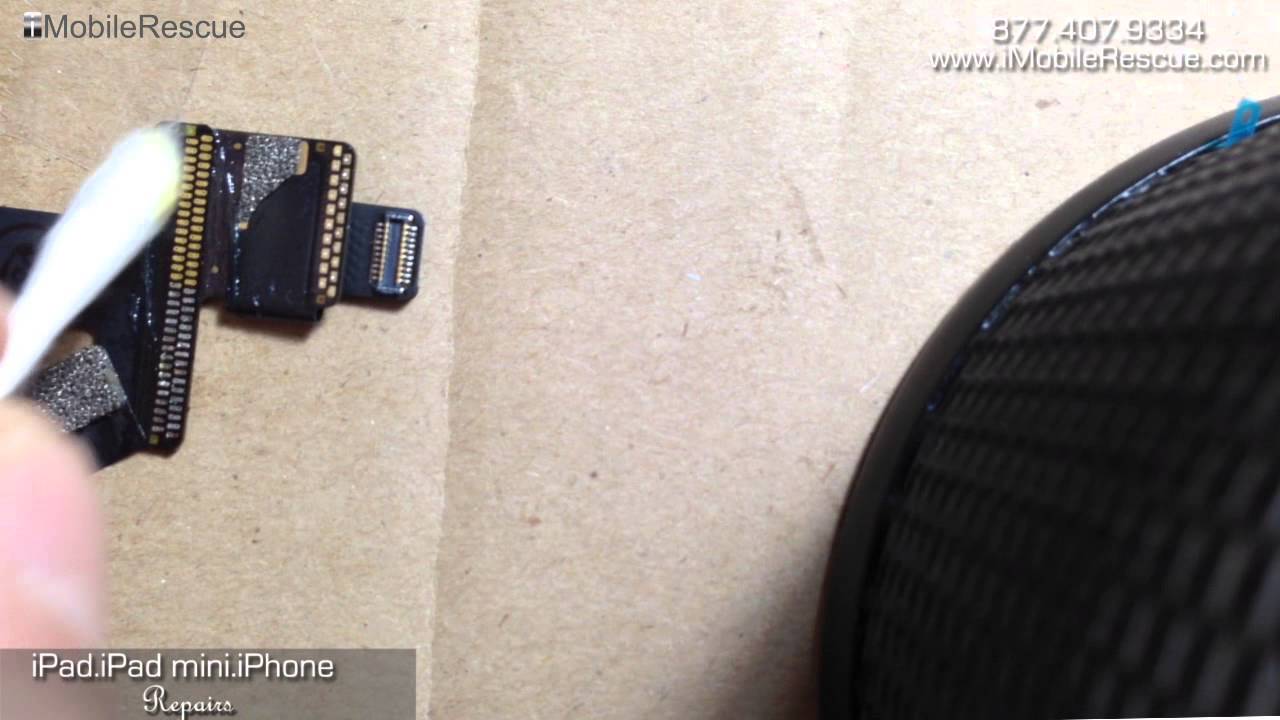 iPad Mini Repair - Soldering The IC Chip Onto The Digitizer