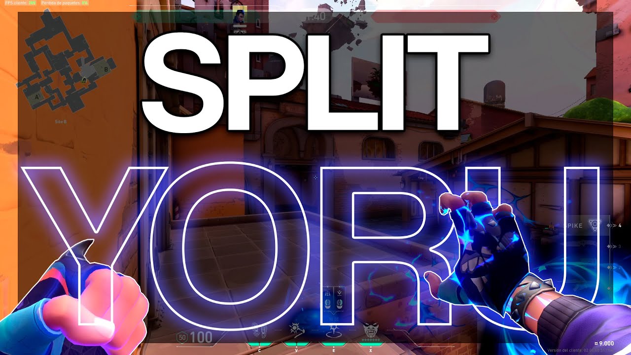 LOS MEJORES TRUCOS (FLASHES Y TP) CON YORU EN SPLIT -Guia Valorant Español