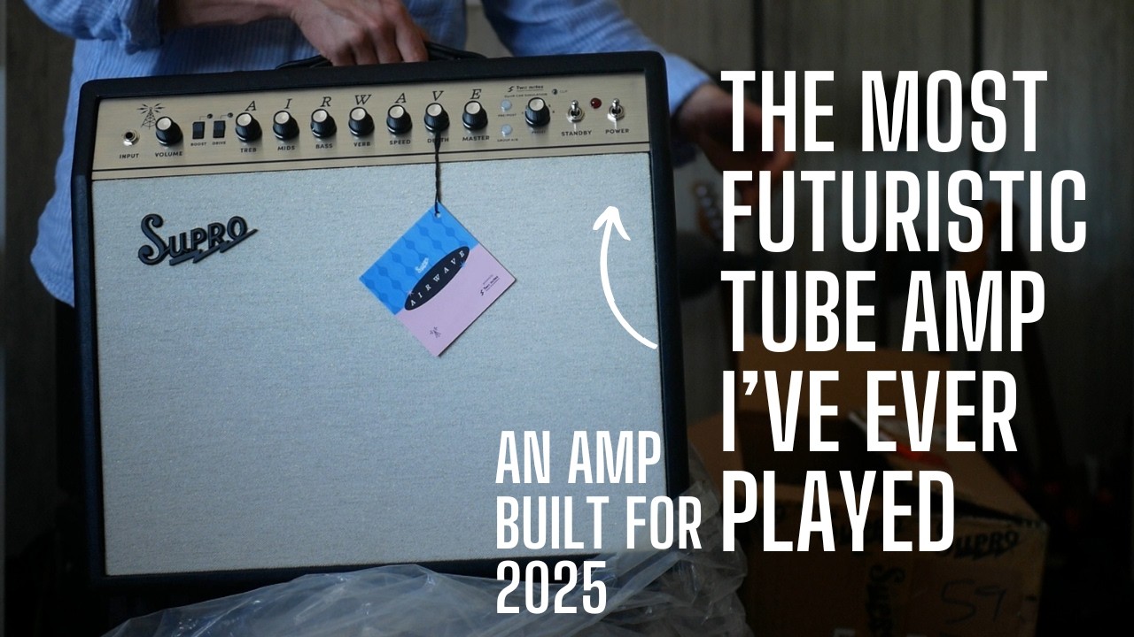 The Supro Airwave   EVEN YOUR SOUNDMAN Will LOVE THIS AMP