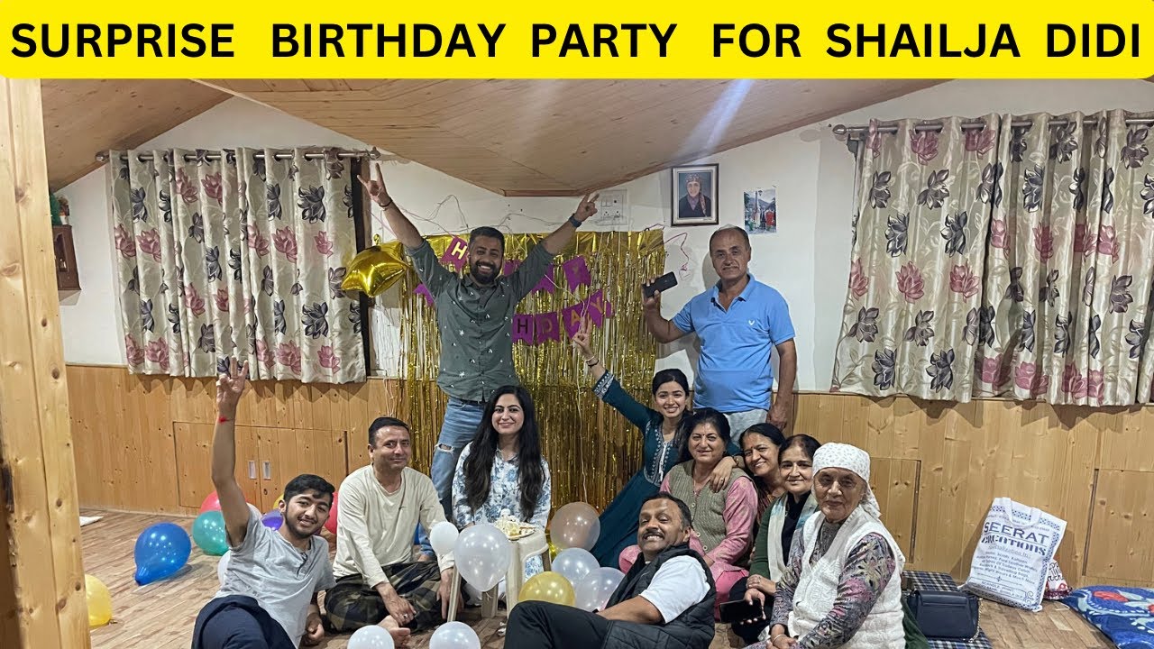 Birthday Celebration Of Shailja Didi At Dilaik Niwas // Shadi Ka Mahol Bana Dilaik Niwas Mai