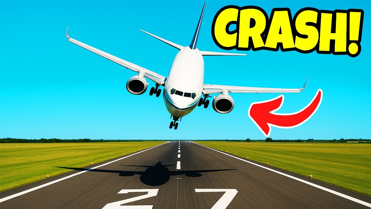 I TESTED a DESTRUCTABLE Plane VS THE GROUND In Stormworks
