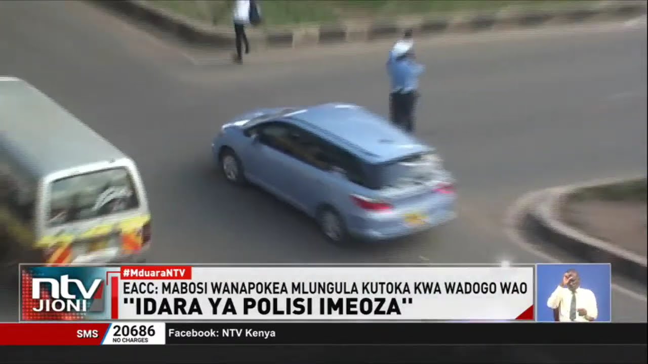 EACC: maafisa wa polisi wa trafiki huchukua hongo kwa amri ya mabosi wao na maafisa wakuu serikalini