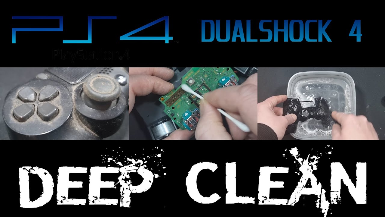 EXTREME DEEP CLEAN: EPISODE 1 DUALSHOCK 4, SO DIRTY. #ps4 #asmr #dualshock4