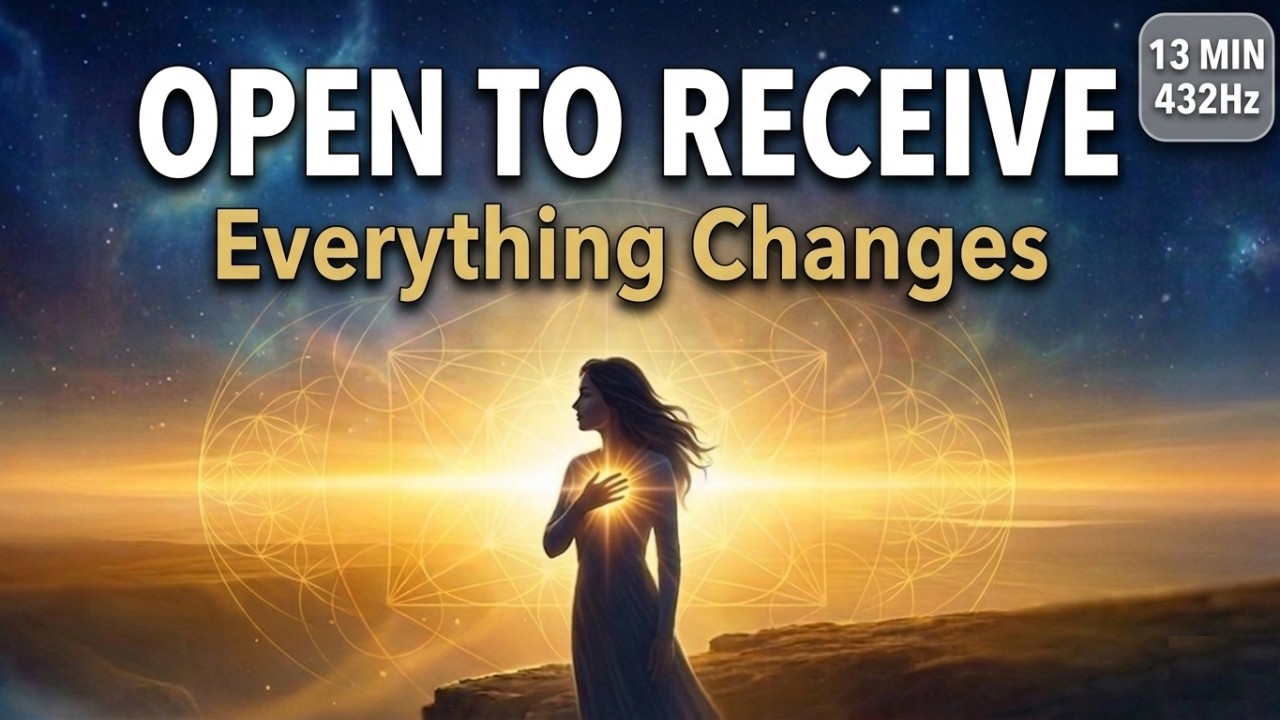 Wake Up and Rewire Your Brain for Abundance | 13-Min Morning Reset | 432Hz