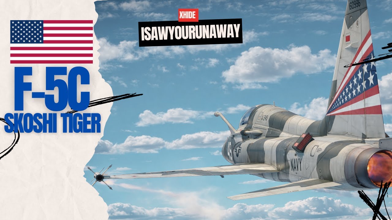 F-5C - выкатываю старика в надежде на лучшее #warthunder