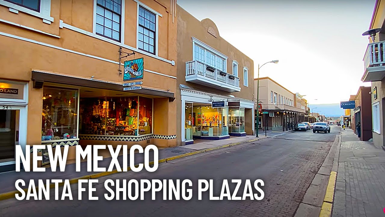 New Mexico Santa Fe Shopping Plazas (Albuquerque) Walking Tour