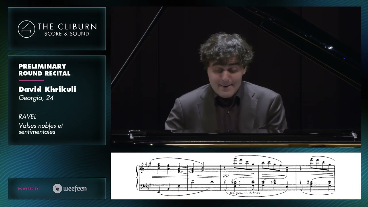 David Khrikuli: RAVEL Valses nobles et sentimentales - CLIBURN SCORE & SOUND