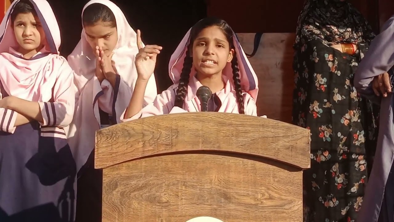 Heart touching Urdu Speech on black day APS Peshawer | Saniha Peshawer | Anumta Danish | SAG School