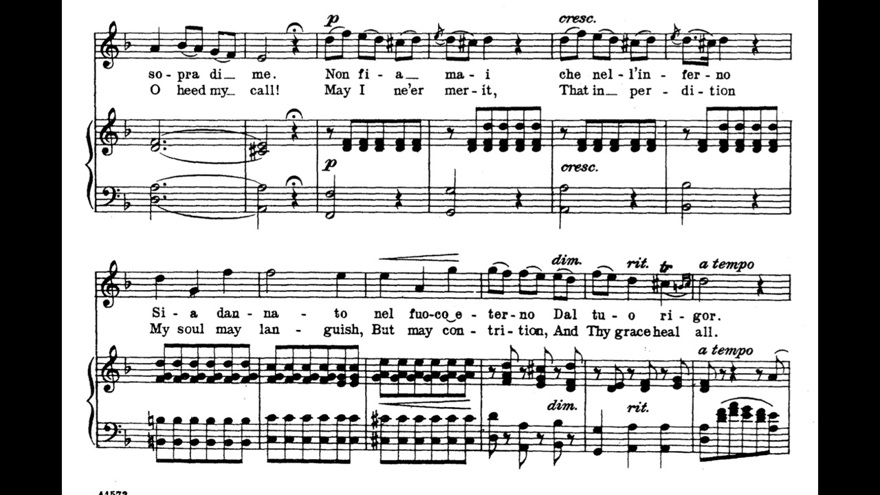 Pieta, Signore! on saxophone 