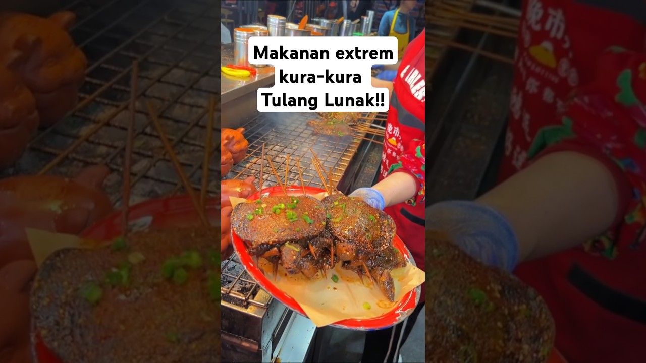 Berani Coba? Kura-Kura Bakar Pedas China, Kuliner Ekstrem yang Bikin Heboh!