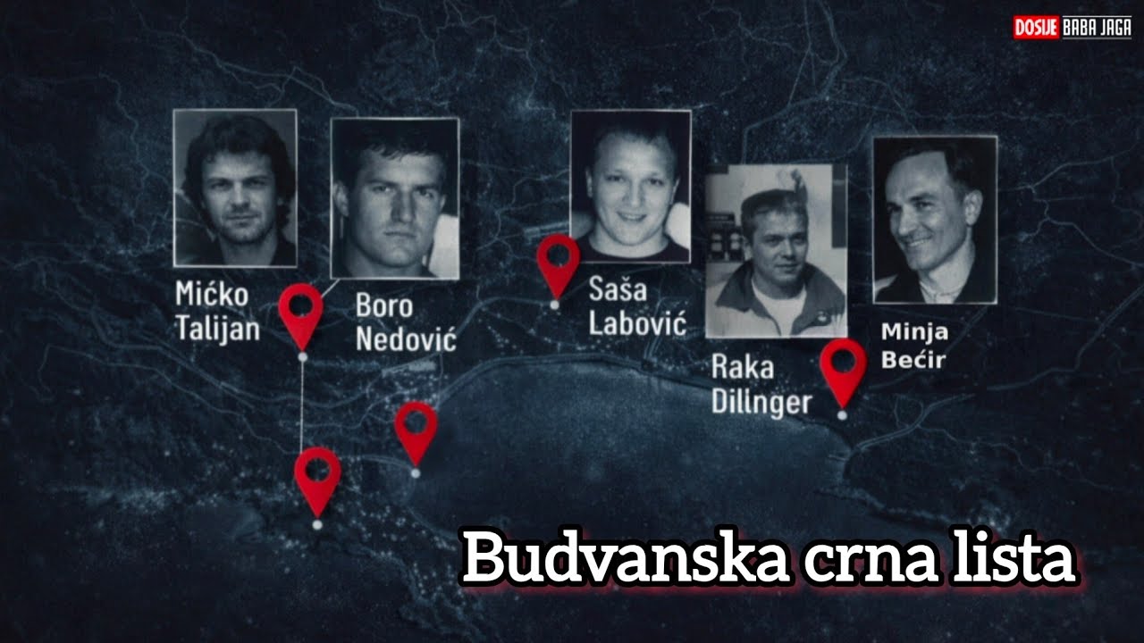 LIKVIDACIJE DEVEDESETIH - Kako je beogradsko podzemlje završavalo u Budvi, Dosije BJ