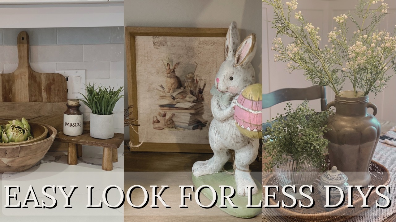 3 Easy High End Home Decor DIYs Anyone Can Make | Get the Look for Less