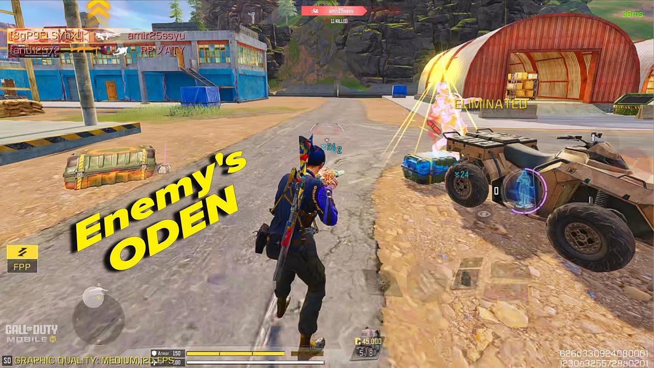 ENEMY’S MYTHIC ODEN DIVINE IS TOO BROKEN 😳 | COD MOBILE