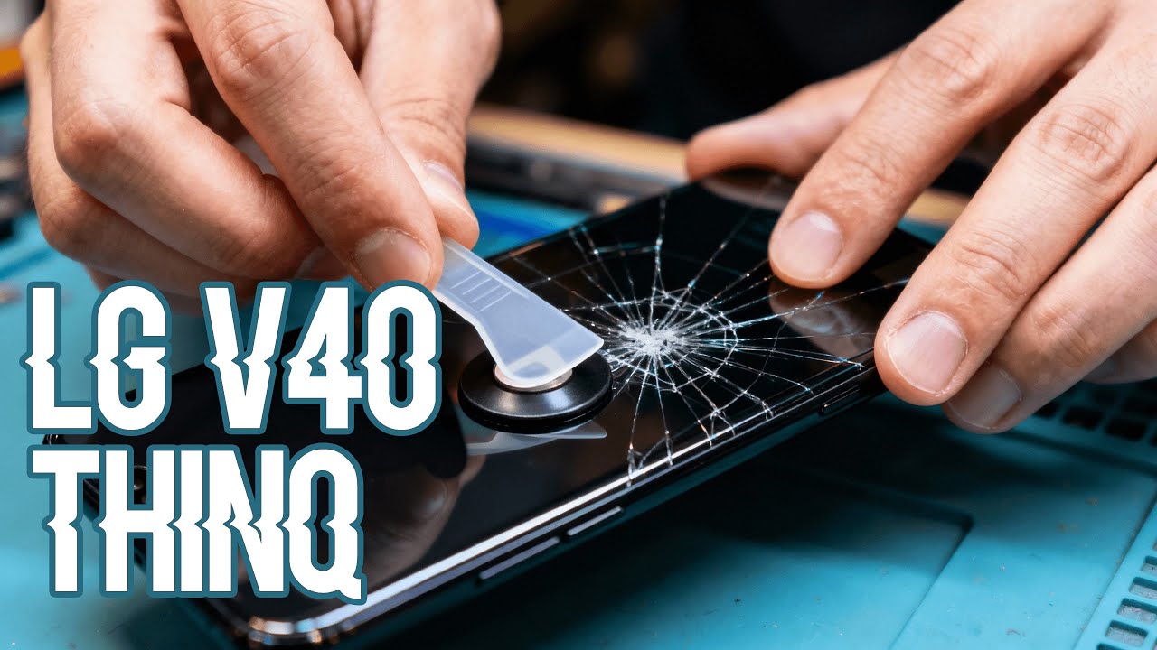 👉Reemplazar pantalla LG V40 ThinQ