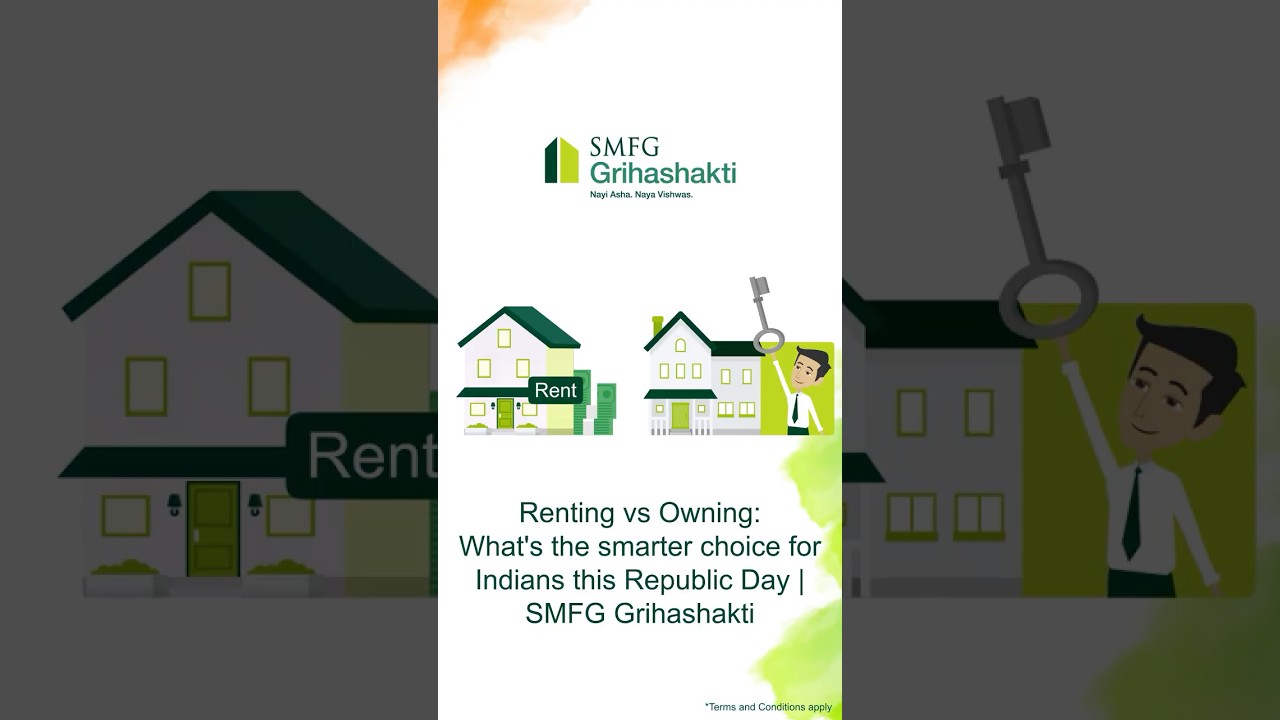 Renting vs Owning: What's the smarter choice for Indians this Republic Day | SMFG Grihashakti