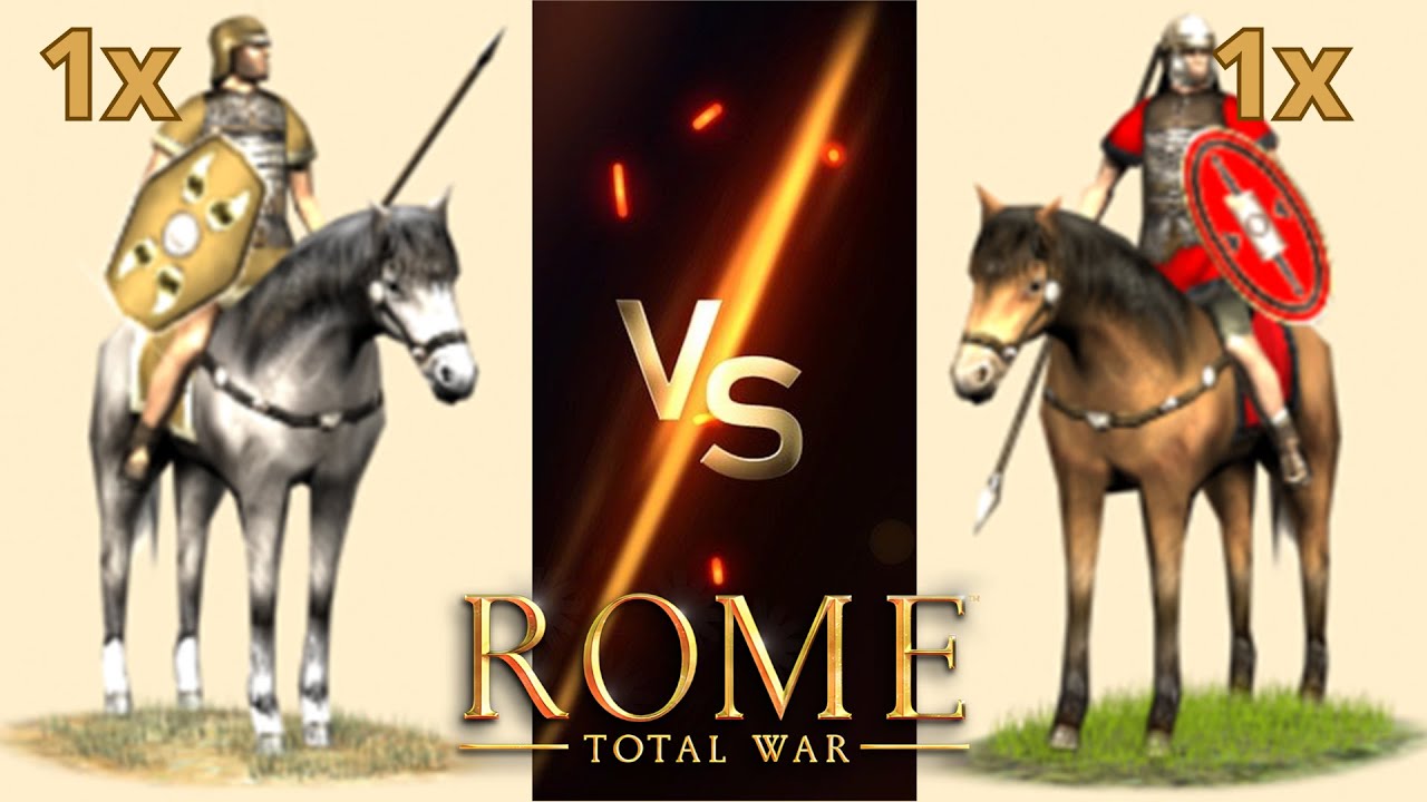 Can Long Shield Cavalry Beat Roman Cavalry and Other Cavalry Units in OG Rome: Total War?