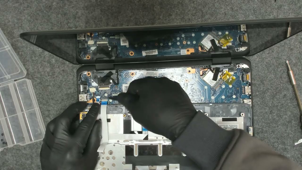 Замена материнской платы HP ProBook x360 11