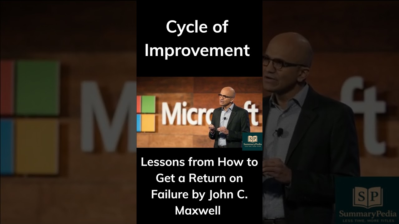 Cycle of Improvement | John C. Maxwell | How to Get a Return on Failure Lessons | Cycle of Success |