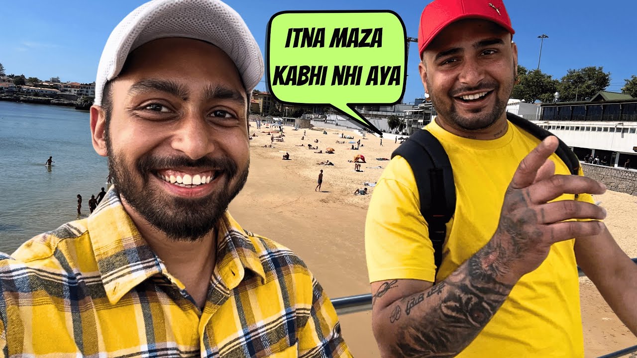 ਆਓ ਪ੍ਰਤੁਗਾਲ ਦਾ beach ਦੇਖੋ ਪੂਰੇ ਐਂਡ ਨਜਾਰੇ 👯‍♀️ || Harry Singh feat Jassa #portugal