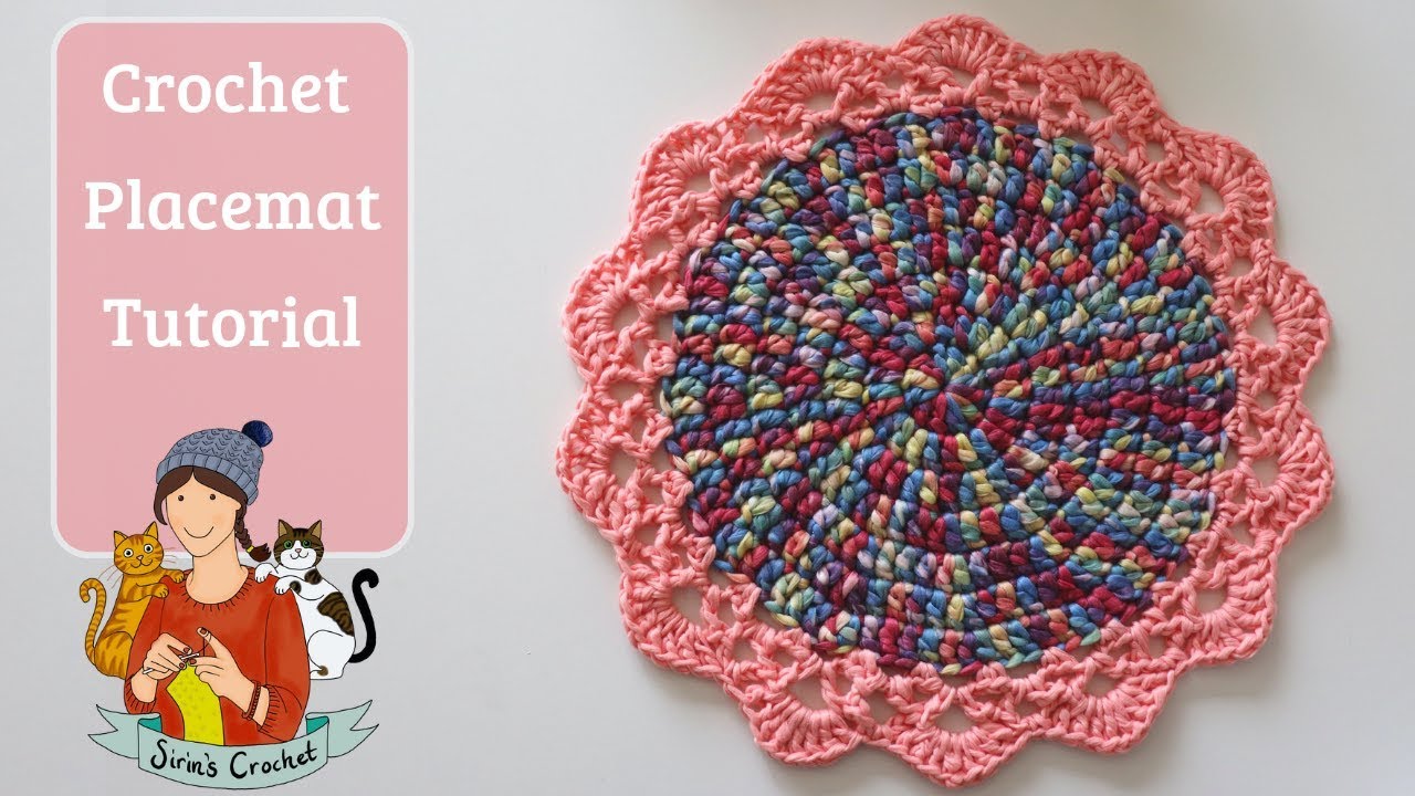 Crochet Placemat Tutorial