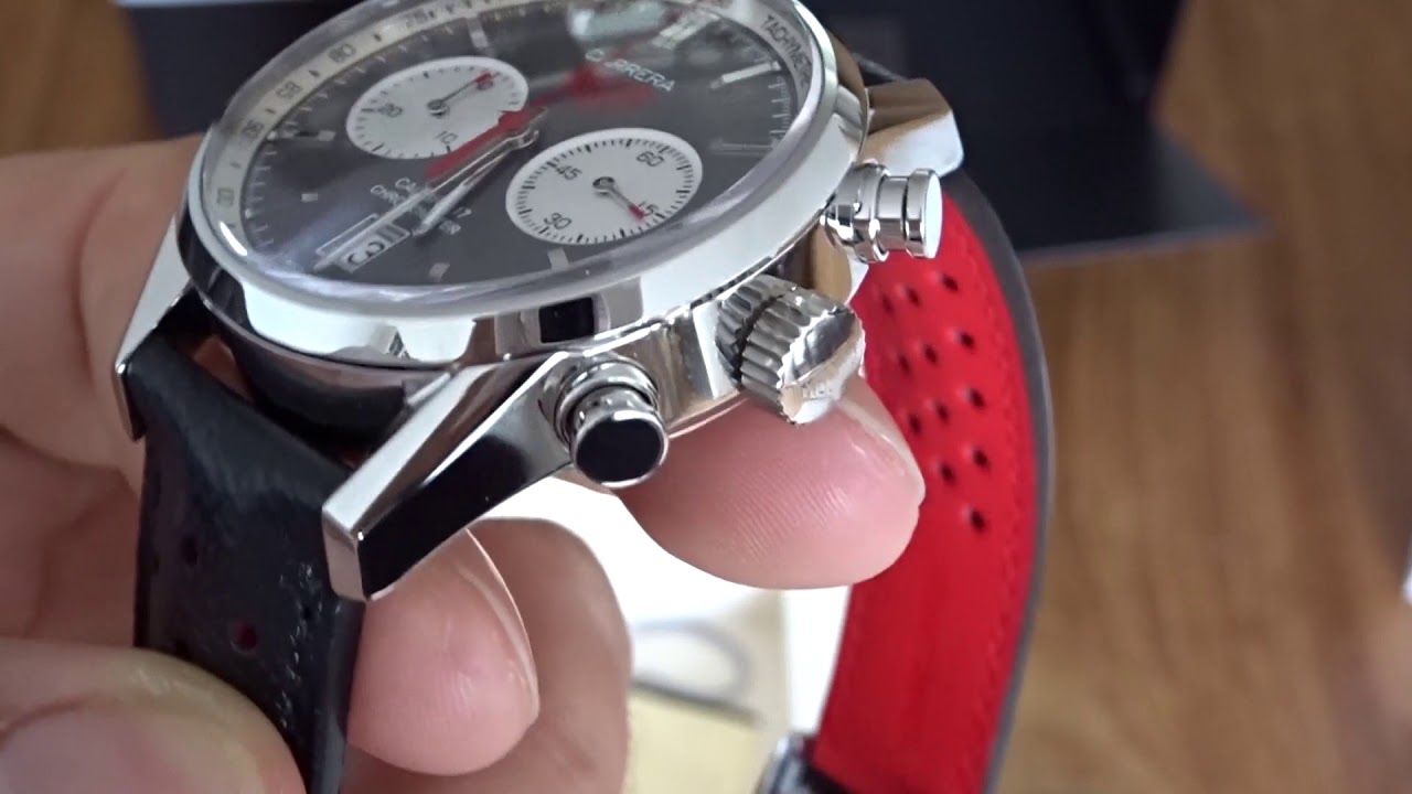 Unboxing and wrist shot of the Tag Heuer Carrera CV5110.FC6310 