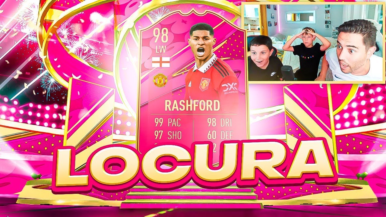 NOS TOCA RASHFORD FUTTIES !! MI CUENTA ESTA MUY ROTA !! FIFA 23