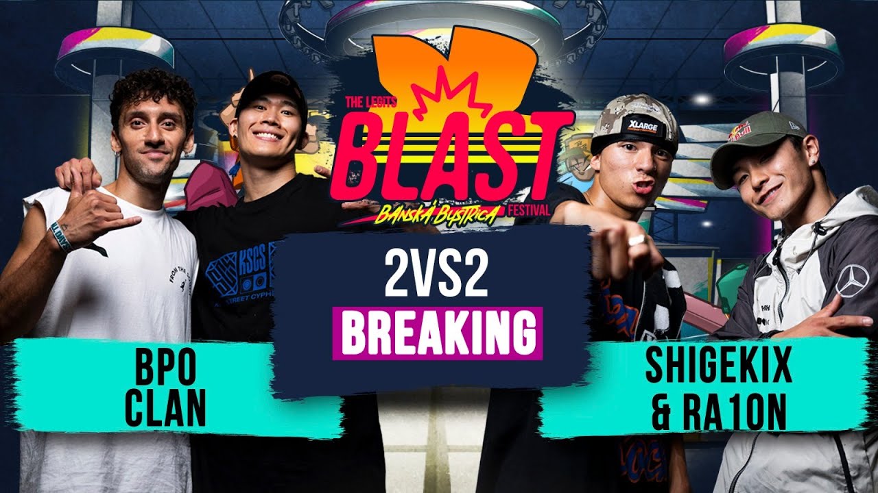 BPO Clan vs Shigekix & Ra1on  I TOP16 2vs2 Breaking  I The Legits Blast 2025