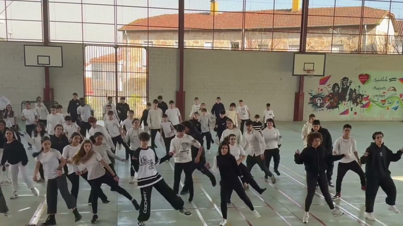 Danza Urbana en la materia de música do IES O Couto 2024