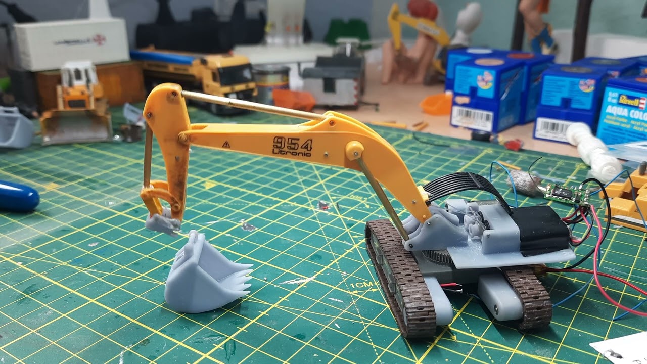 rc excavator 1/87 