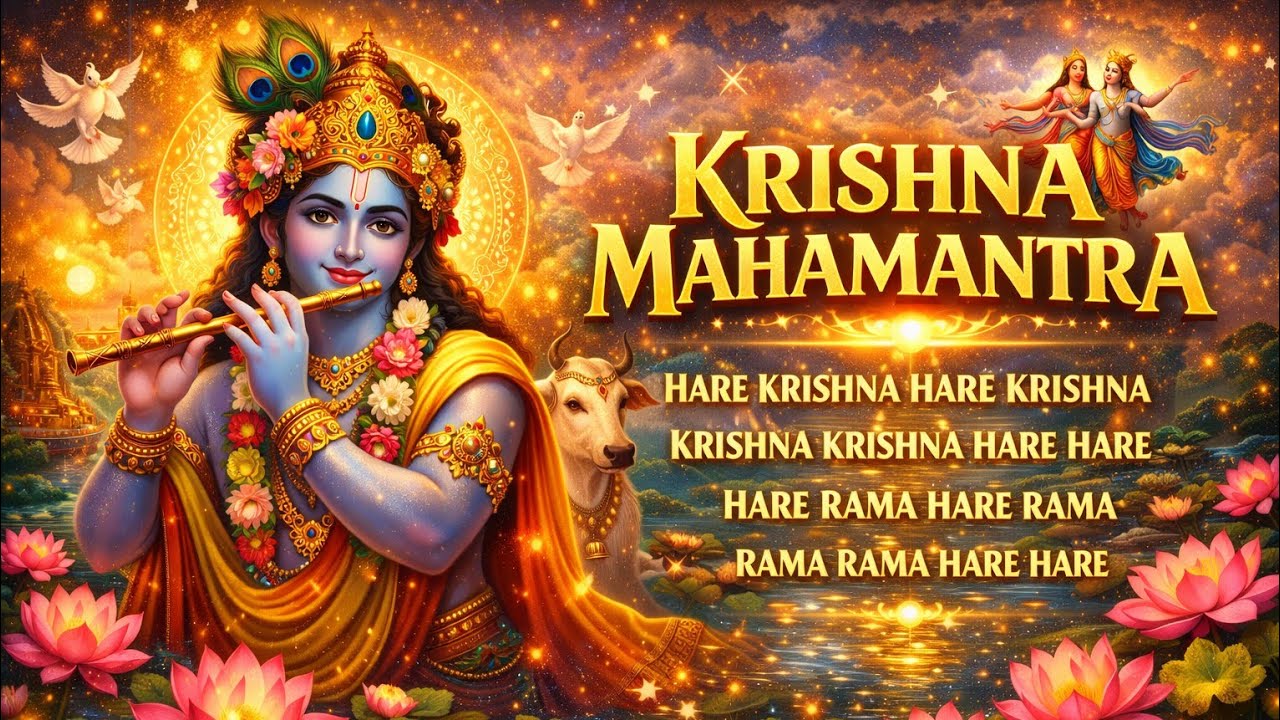 Hare Krishna Mahamantra 🦚 Super Fast Naam Jap || Pure Devotion || हरे कृष्ण महामंत्र #harekrishna 