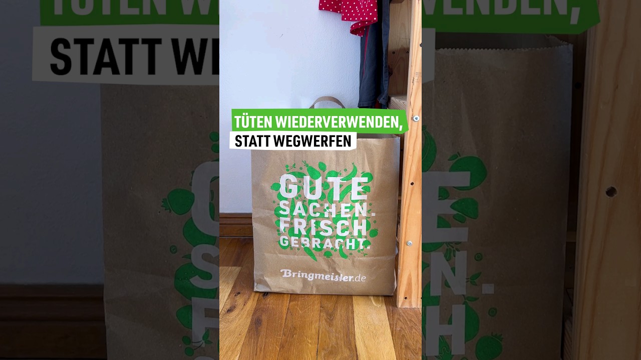 So kannst Du Deine T&uuml;ten wiederverwenden - 4 Tipps!