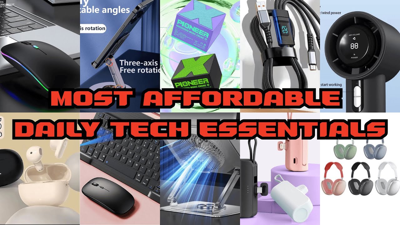 Shopee Finds 2025 🛒 Must-Have Affordable Tech Essentials | Best Budget Gadgets