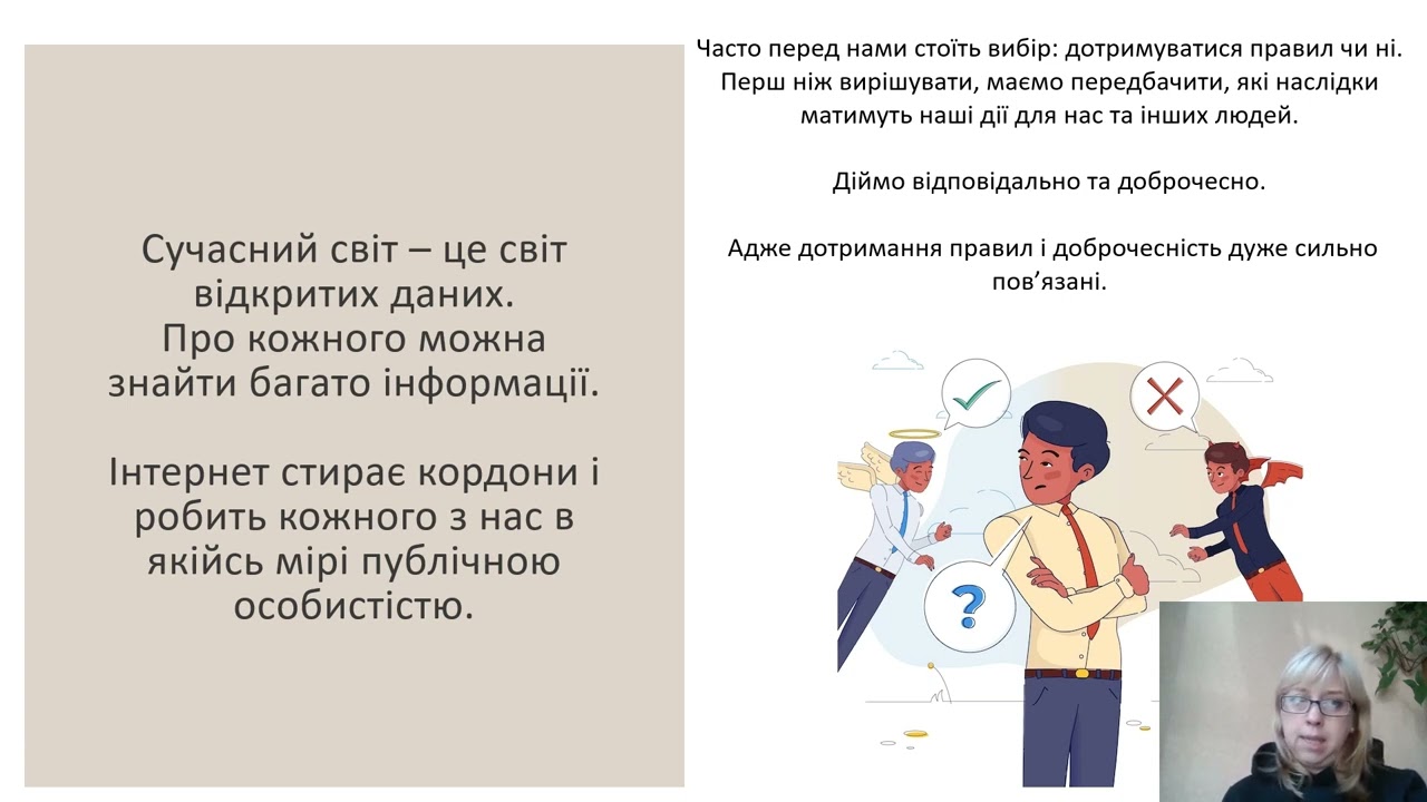 Урок доброчесності