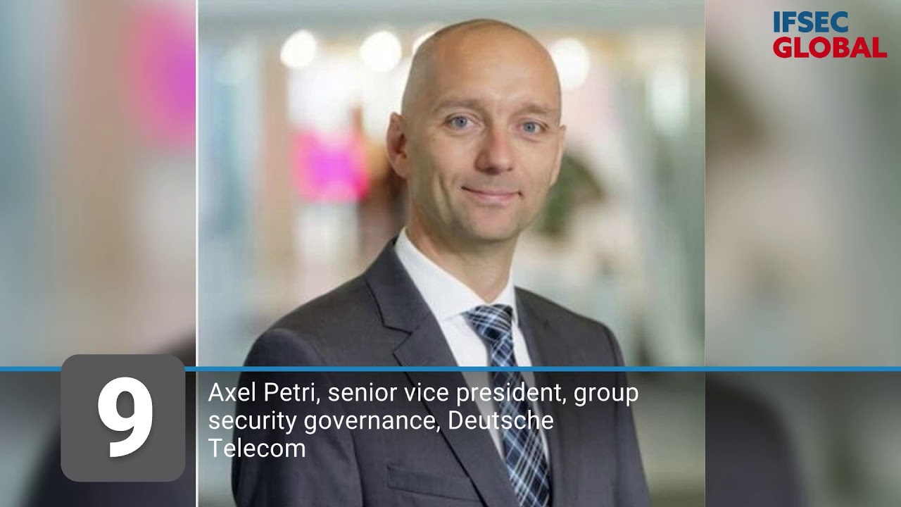IFSEC Global influencers 2018: The top 10 influencers in security management