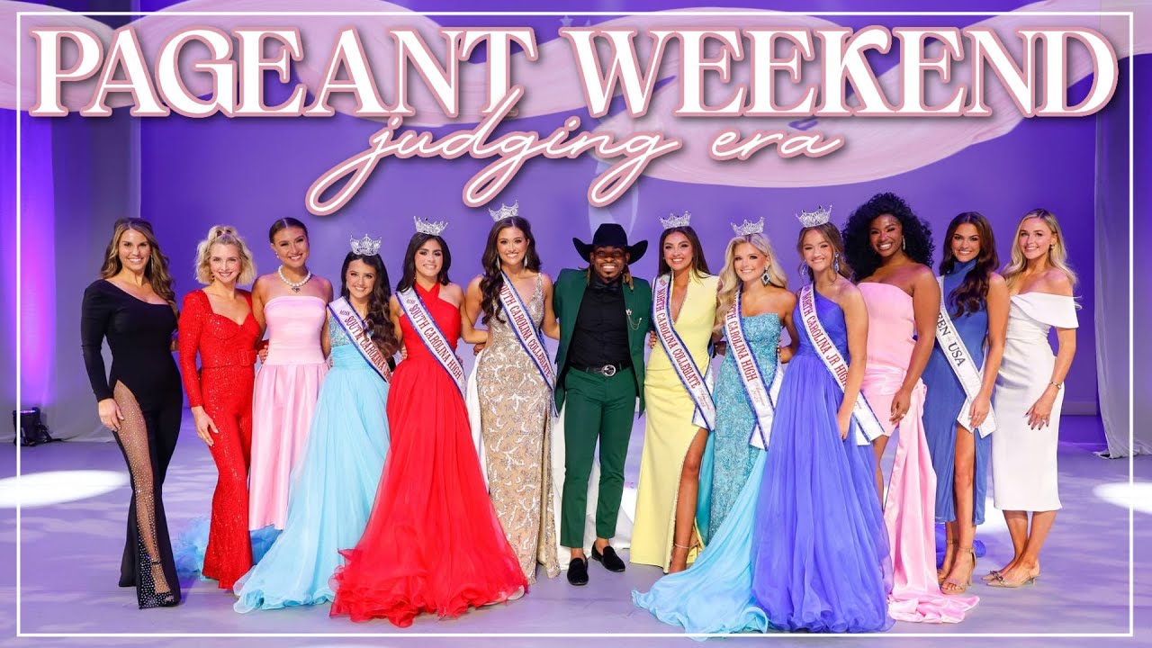 Pageant Weekend as a Judge!👑 | South Carolina & North Carolina High School America | Lauren Norris