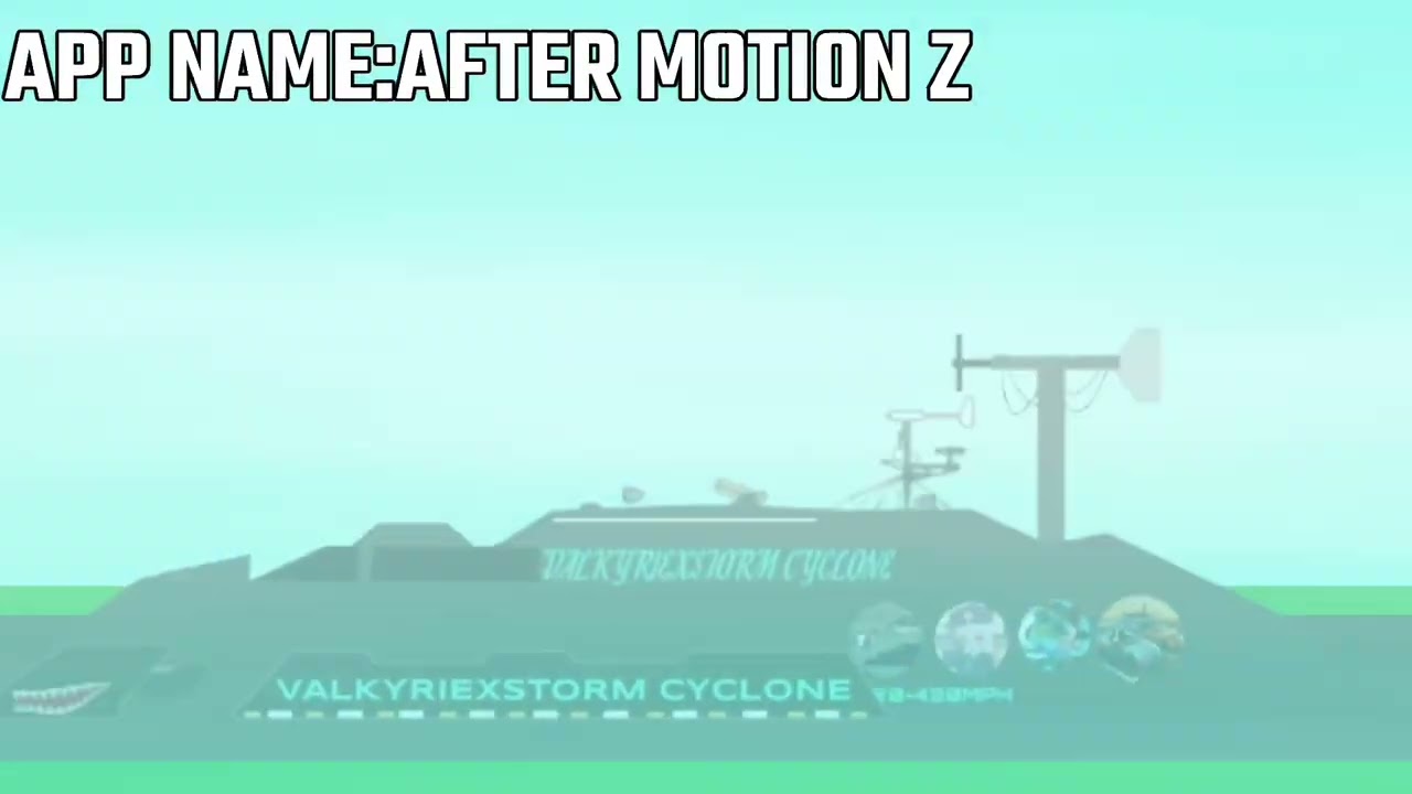 VALKYRIEXSTORM CYCLONE 😭🥹#alightmotion #automobile #stormchase|After motion z