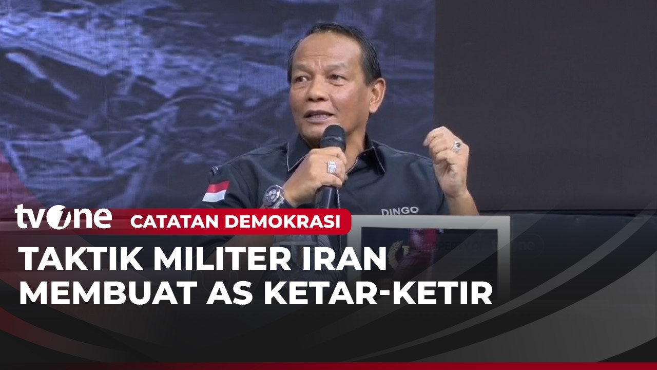 Membedah Taktik Jenius Iran Yang Buat AS Was-was, Ini Penjelasan Marsekal TNI Purn Agus | tvOne