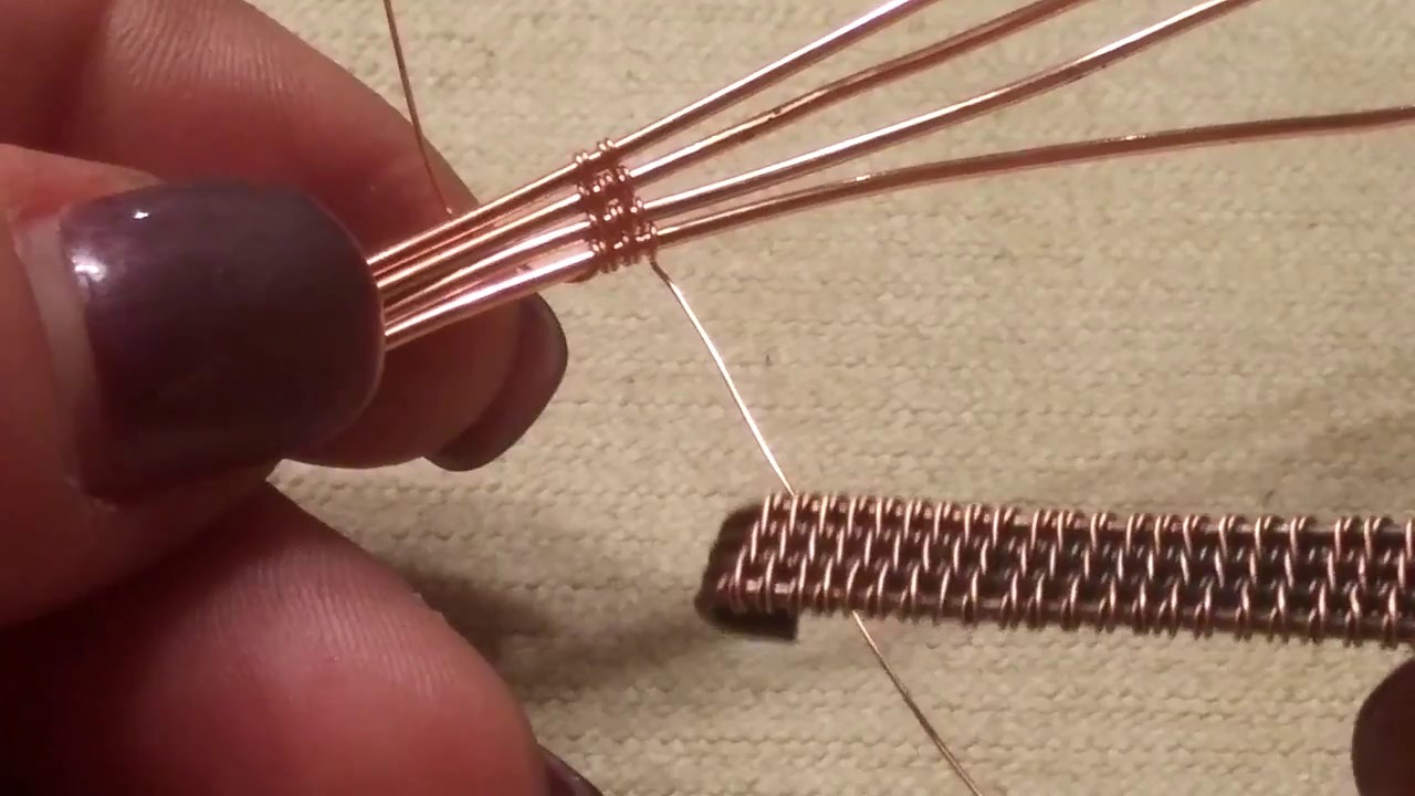 3 wire weaves to incorporate into your projects part 1
