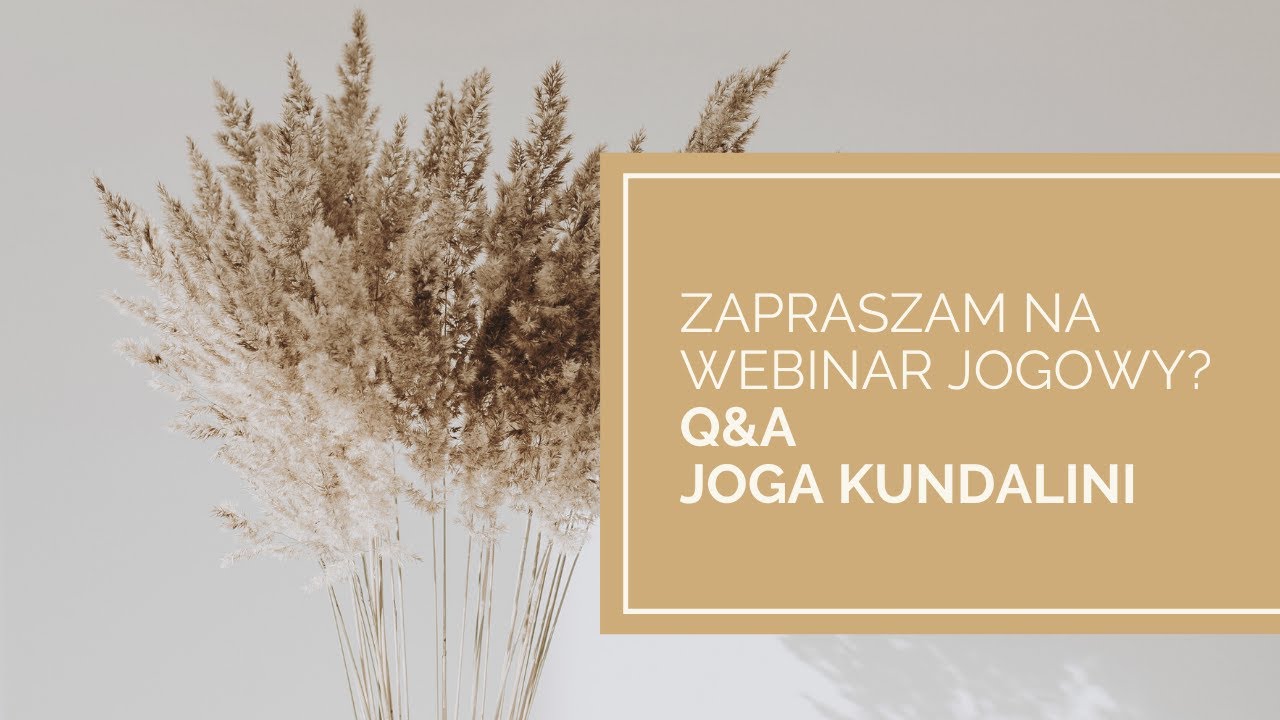 Z kt&oacute;rą czakra związane są nadnercza? | Herbata Jogowa z Agą | Q&A Joga Kundalini