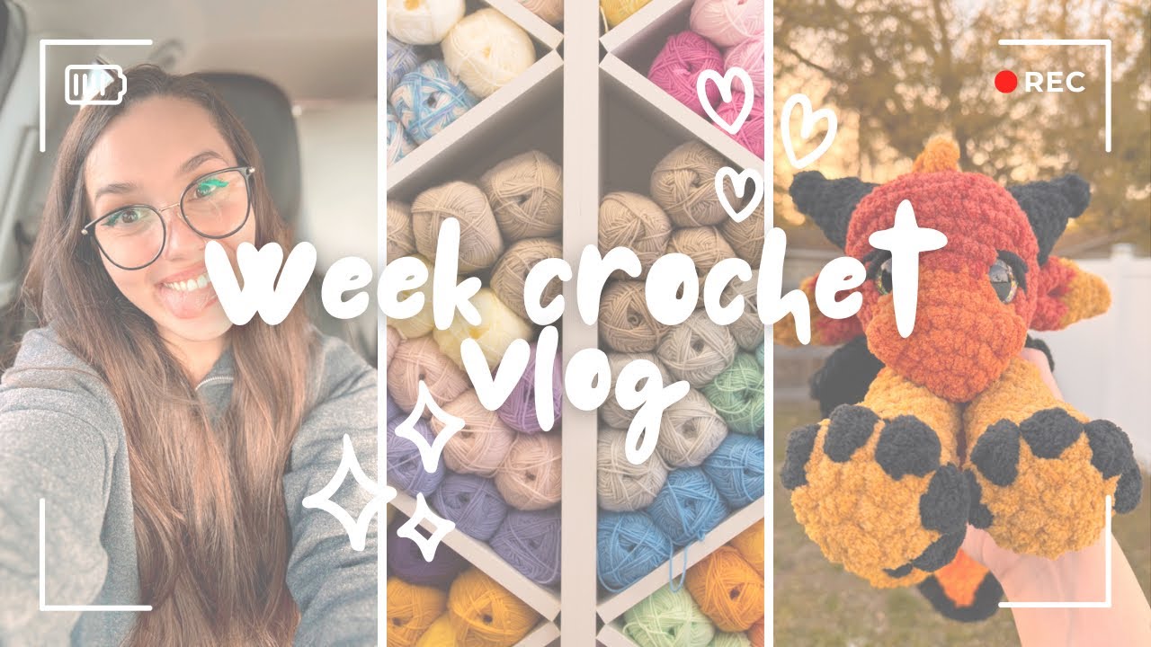 ✨ Week of crochet 💗 Pattern testing & hangout!