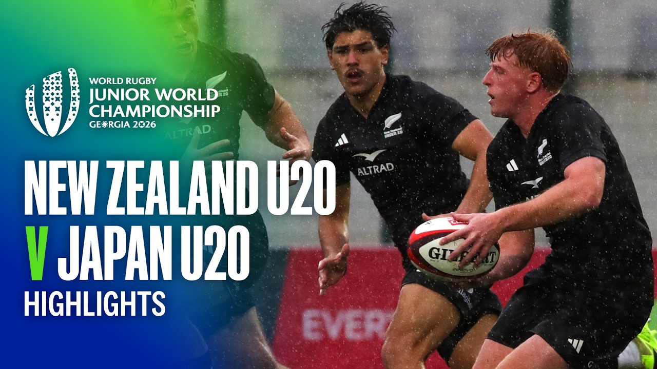 ЛУЧШИЕ МОМЕНТЫ | Новая Зеландия U20 &mdash; Япония U20 | Чемпионат мира среди юниоров, 2026