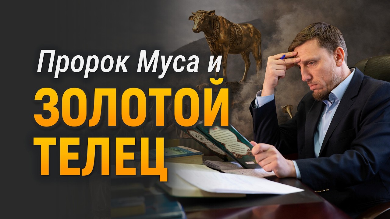 📜 ПРОРОК МУСА И ЗОЛОТОЙ ТЕЛЕЦ: Почему народ Исраила 40 лет скитался в пустыне? | Сейран Арифов