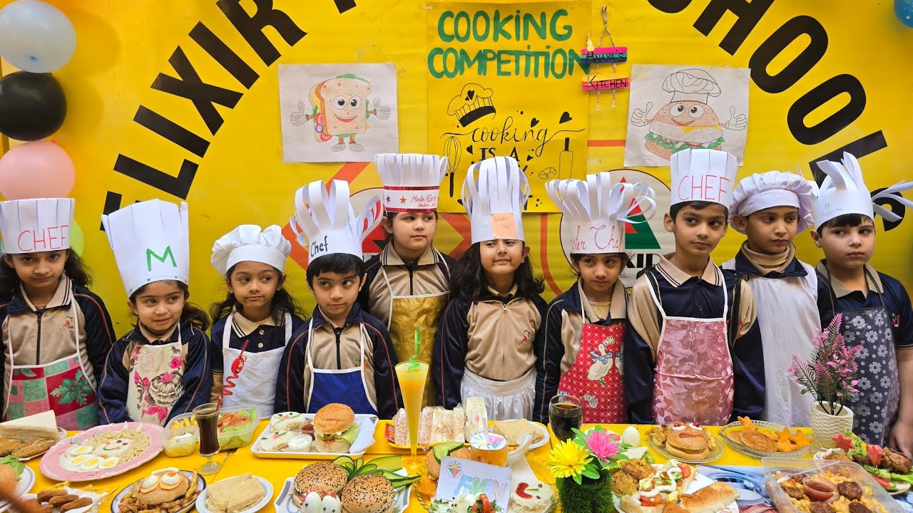Annual Cooking Competition 2025 Elixir Pre-School Al-Safa campus