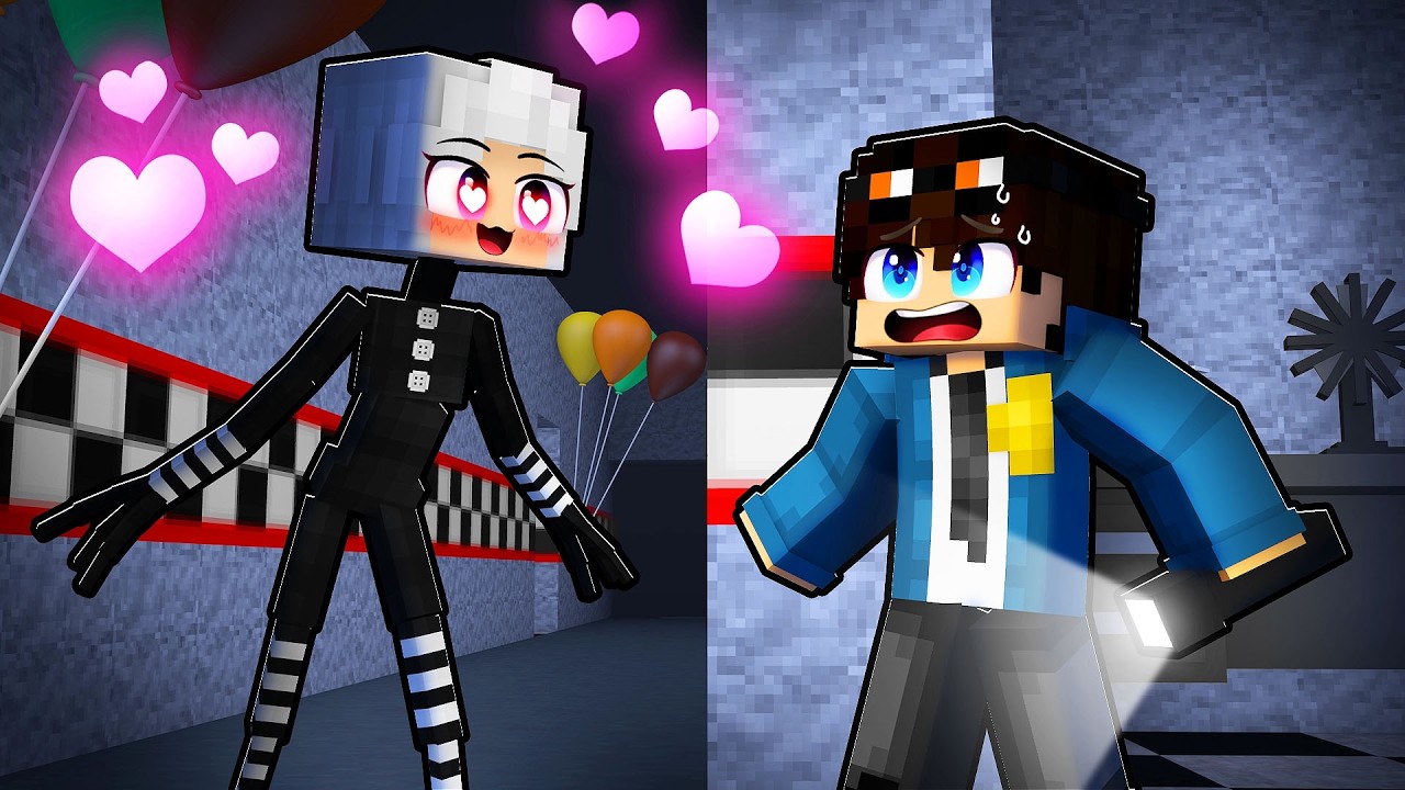GAROTA PUPPET se APAIXONOU por MIM no Minecraft!