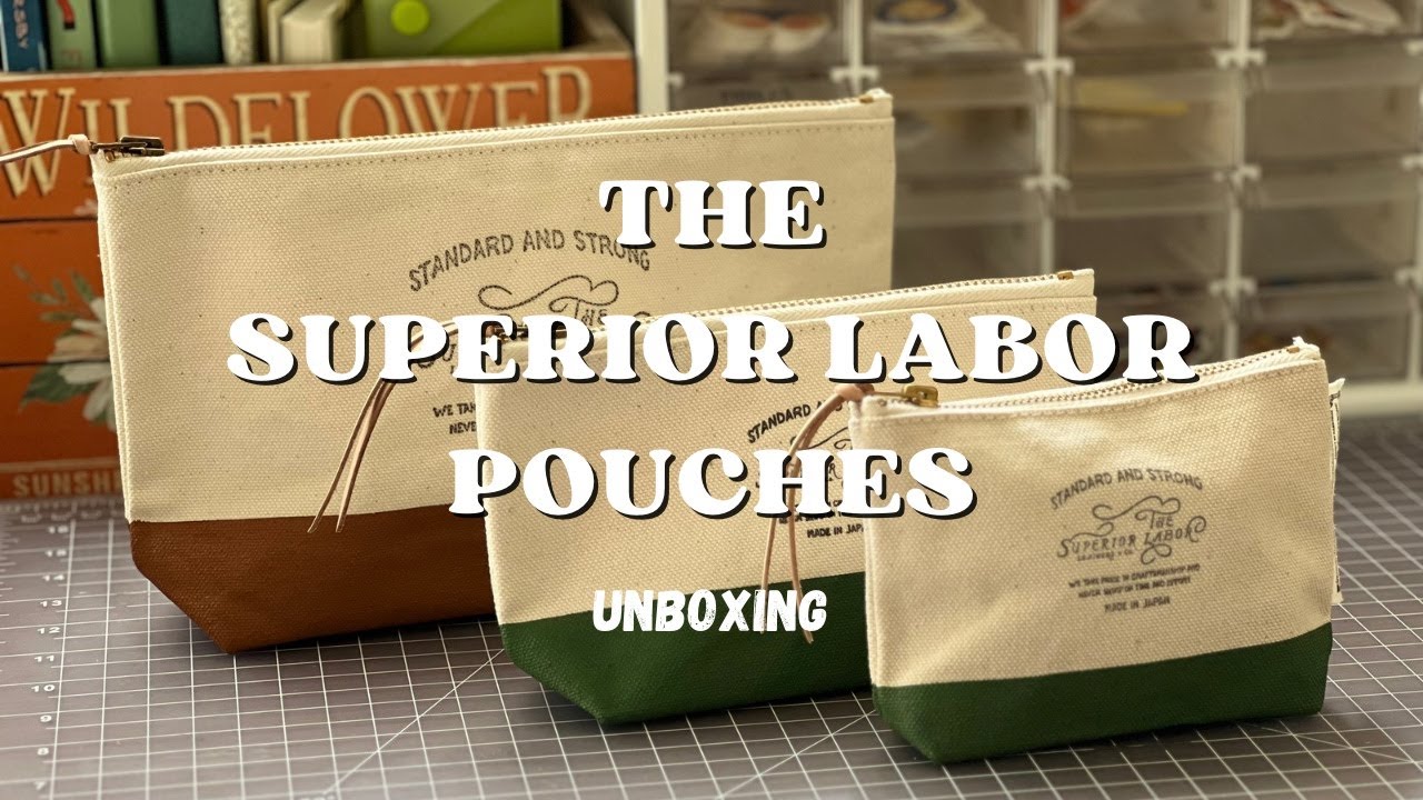 Unboxing The Superior Labor Engineer Pouch 01, 02, 03 sizes