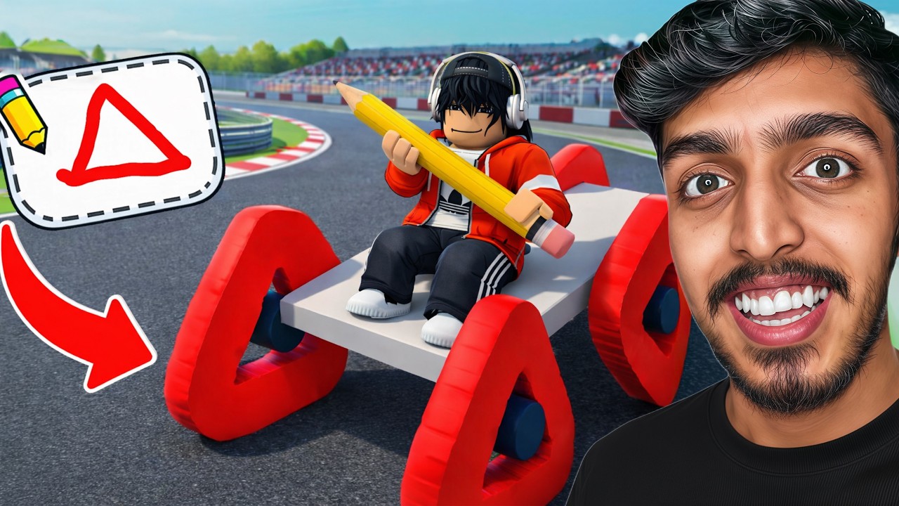 Roblox DRAW WHEELS TO ESCAPE!?