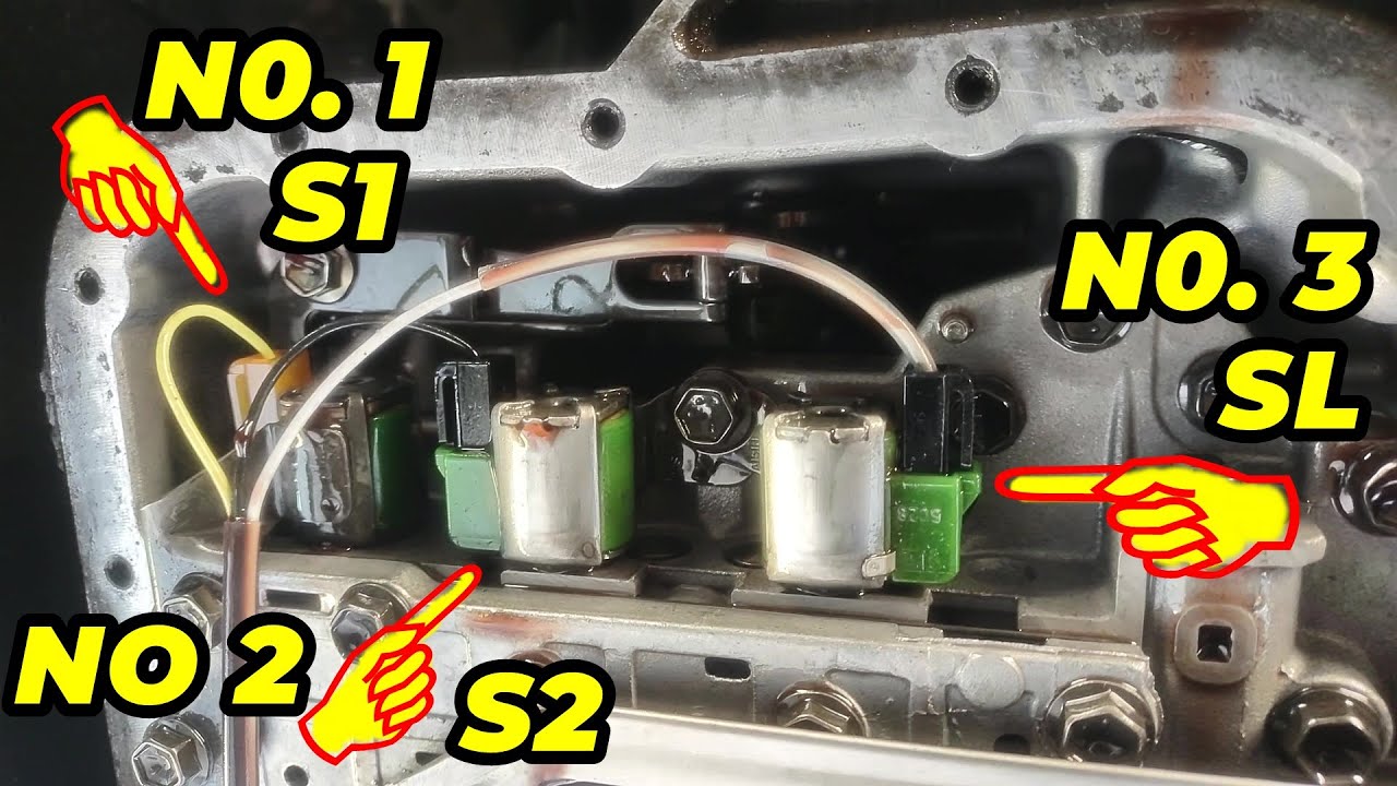 Toyota Corolla Matrix Pontiac Vibe Code p0751 Shift Solenoid Valve S1 Stuck Close Or Open