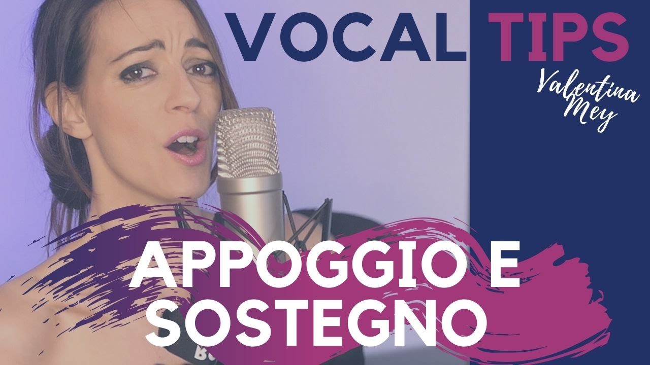 APPOGGIO E SOSTEGNO: Come respirare con il diaframma per cantare bene CORSO DI CANTO ONLINE
